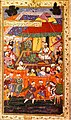 Image 7A scene from the Baburnama (from Autobiography)