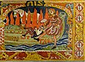 Image 6Thor kicks Litr onto Baldr's Hringhorni, illustration by Emil Doepler (ca. 1905) (from List of mythological objects)