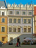 Example of the merchant architecture: Konopnica's tenement house in Lublin, 1575