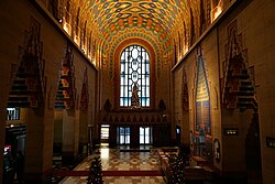 Lower lobby