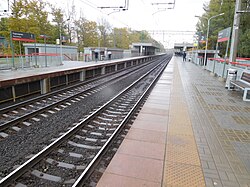 Платформа Карачарово после реконструкции, 2017 г.