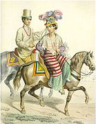Jean Mallat de Bassilan depiction of Spanish Filipinos