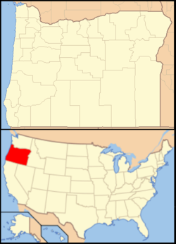 Springfield is located in Oregon