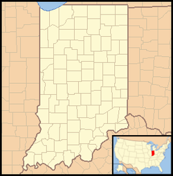 Pendleton is located in Indiana