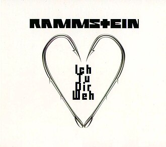 Singlen ”Ich tu dir weh” kansikuva